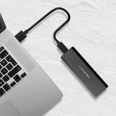 4. QOLTEC M.2 SATA SSD CASE | NVME | USB TYPE C