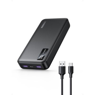 3. Ugreen 25683 Power Bank 20000 mAh Black