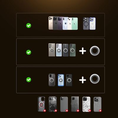 10. Joyroom JR-ZS505 Magnetic Dashboard Mount Compatible with MagSafe - Black