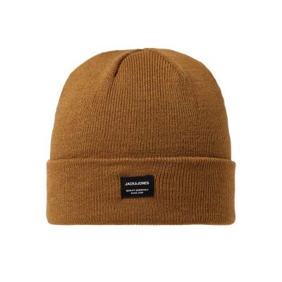 9. Jack & Jones Jacdna Beanie Noos M 12092815 Brown