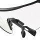 Rockbros Photochromic Cycling Glasses with UV Protection and Corrective Insert - Transparent Black