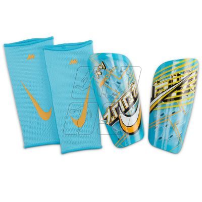 2. Nike Mercurial Lite Kylian Mbappe FB3002-416 shin guards