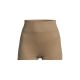 2. CASALL Shiny Seamless Rib Hotpants Women's Training Leggings, Green