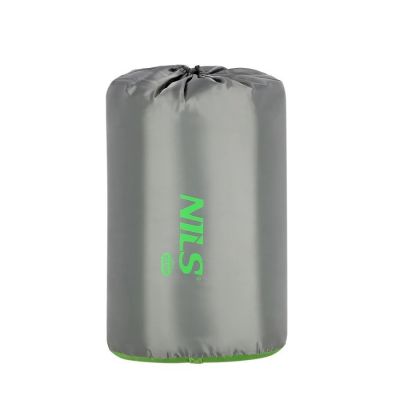9. NILS Camp NC2011 gray-green sleeping bag
