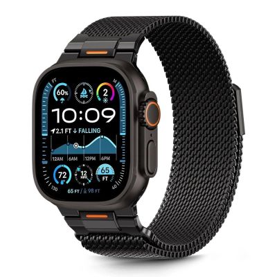 Tech-Protect Milano Vanguard Bracelet for Apple Watch (44 / 45 / 46 / 49 mm) - Black