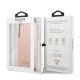 8. Guess GUHCS22MLSLMGPP S22+ S906 pink/pink hardcase Silicone Script Metal Logo