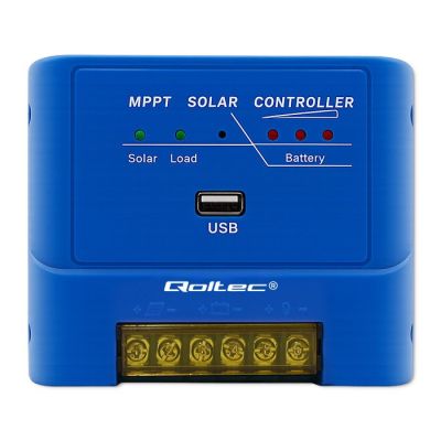 2. QOLTEC MPPT 15A CHARGE CONTROLLER FOR POWERING DC RECEIVERS AND CHARGING 12V/24V BATTERIES | LIFEPO4
