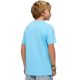 4. Puma ESS Small No. 1 Logo Centered Tee for Kids Blue 692975 45