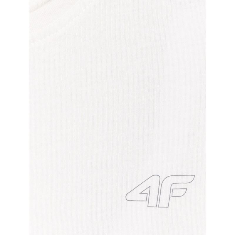 14. Regular plain T-shirt (SET OF 2) for children 4F 4FJRAW25TTSHU3157-91S