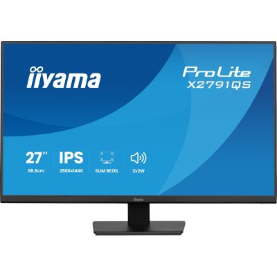 24. iiyama ProLite X2791QS-B1 computer monitor 68.6 cm (27") 2560 x 1440 px Quad HD LED Black