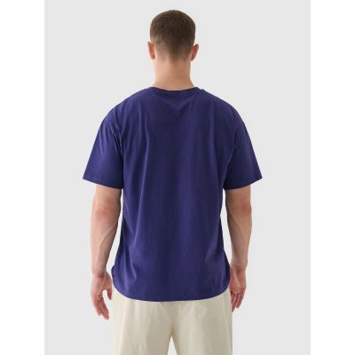 2. Smooth unisex oversize T-shirt 4F 4FRAW24TTSHU2672-31S