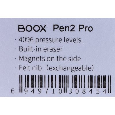6. Onyx Boox Pen 2 Pro Stylus with Eraser Black