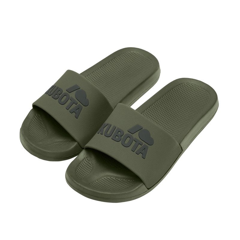 5. Kubota basic khaki pool slippers K0000-101-003-19-1