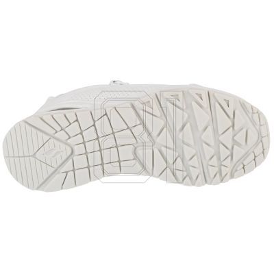 4. Skechers Uno Gen1 - Zip And Stride 310554L-WHT White 28