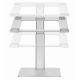 23. GEMBIRD NOTEBOOK STAND WITH HEIGHT ADJUSTMENT 15.6, SILVER