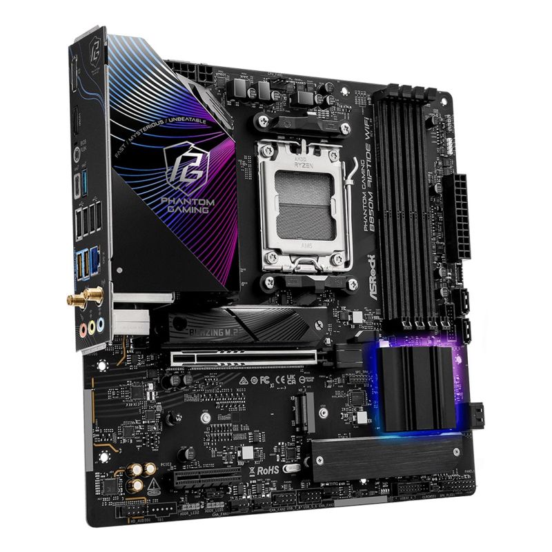 10. ASRock B850M Riptide WiFi Motherboard