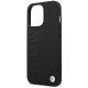 6. Etui BMW BMHMP14LSLLBK iPhone 14 Pro 6,1" czarny/black hardcase Signature Logo Imprint Magsafe