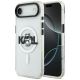 Karl Lagerfeld IML Choupette Sketch Logo MagSafe iPhone Air Case - Clear