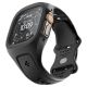 3. Spigen Liquid Air Pro Case Strap + 9H Tempered Glass for Apple Watch Ultra 49mm - Black
