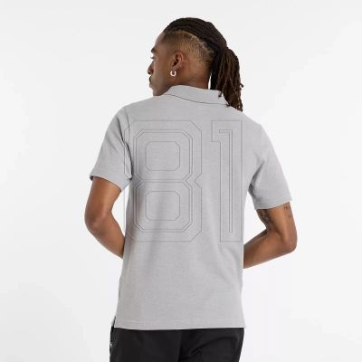 3. New Balance Cotton Pique Polo Shirt M MT51519AG