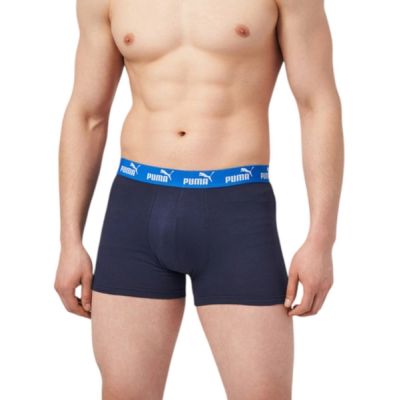 2. Puma men's boxer briefs 2-Pack navy blue comfortable cotton