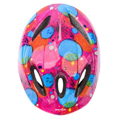 28. Meteor KS05 pink bicycle helmet