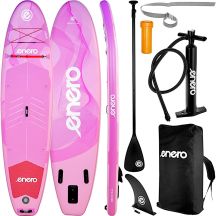 SET - 150KG INFLATABLE SUP BOARD ENERO 320x81x15CM