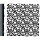 23. OPENWORK PAVEMENT GRID MOSAIC BLACK 1PC.