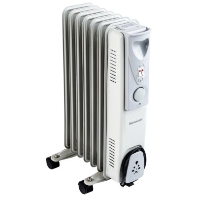 Ravanson OH-07 Oil-Filled Radiator (1500 W; 7 Fins; Grey)