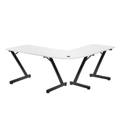 5. Huzaro Hero 7.0 White Gaming Desk
