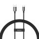 Baseus Superior Series SUPERVOOC USB-A to USB-C Cable 65W 1m Black