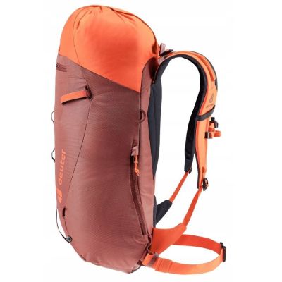 8. Hiking backpack - Deuter Guide 24 Papaya - redwood
