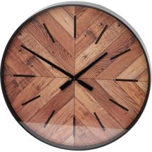 50CM HERRINGBONE WALL CLOCK