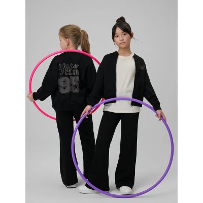 5. Girls' loose sweatshirt without hood 4F 4FJRSS26TSWSF2626-20S