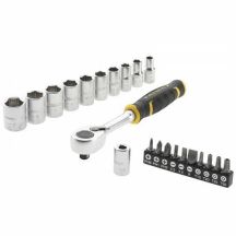 1/2" 120t ratchet set with sockets and bits