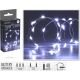 16. BATTERY-OPERATED WIRE LAMPS GARLAND 40 LED COOL WHITE