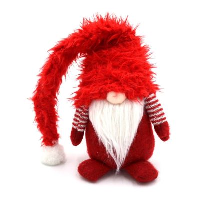 11. GNOME WITH FUR HAT 86CM