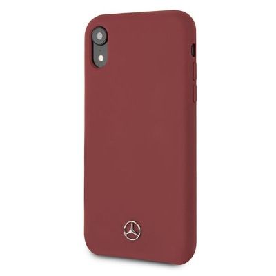 2. Mercedes Silicone Line iPhone Xr Case - Red