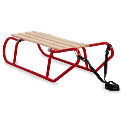 8. Metal Sled for 2 People, Red