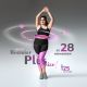 3. HULA HOP SET HHW12 VIOLET WITH NUTS AND HMS WEIGHT + BELT BR163 BLACK PLUS SIZE