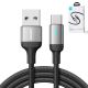 9. Joyroom Extraordinary Series A10 USB-A / USB-C 3A Cable 1.2 m - Black