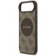 6. Guess 4G Circle Classic Logo MagSafe case for iPhone Air - brown