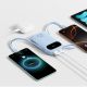 4. Baseus EnerFill FC31 20000mAh 22.5W Power Bank with Digital Display with 2 Built-in Cables - Blue
