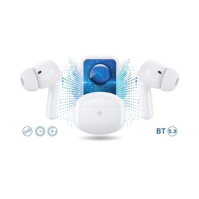 14. GIEWONT RealSound PRO ANC ENC GWS800-2 Wireless Headphones White