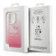 8. Hello Kitty IML Gradient Electrop Kitty Head case for iPhone 13 Pro / 13 - pink