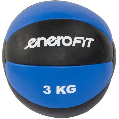5. ENERO FIT 3KG SYNTHETIC LEATHER MEDICINE BALL