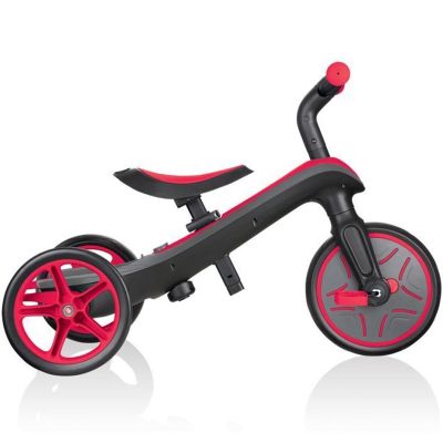 23. Globber New Red Explorer Trike 4in1 632-102-2