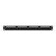 3. LANBERG PATCH PANEL 24 PORT 1U 19" CAT.6A UTP BLACK PPUA-1024-B