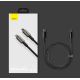 18. Baseus CATLWJ-A01 Lightning - USB-C PD 20W 480Mb/s 2m cable - black