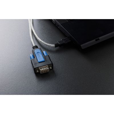 2. Digitus DA-70170 Parallel Cable Transparent 1.8m USB Type-A RS-232
